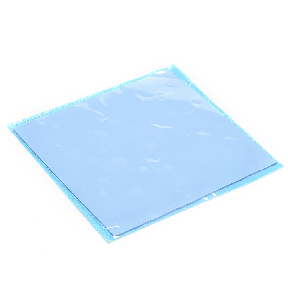 100x100x1mm Blue Heatsink Cooling Thermal Conductive Silicone Pad Uncut Ma.l8