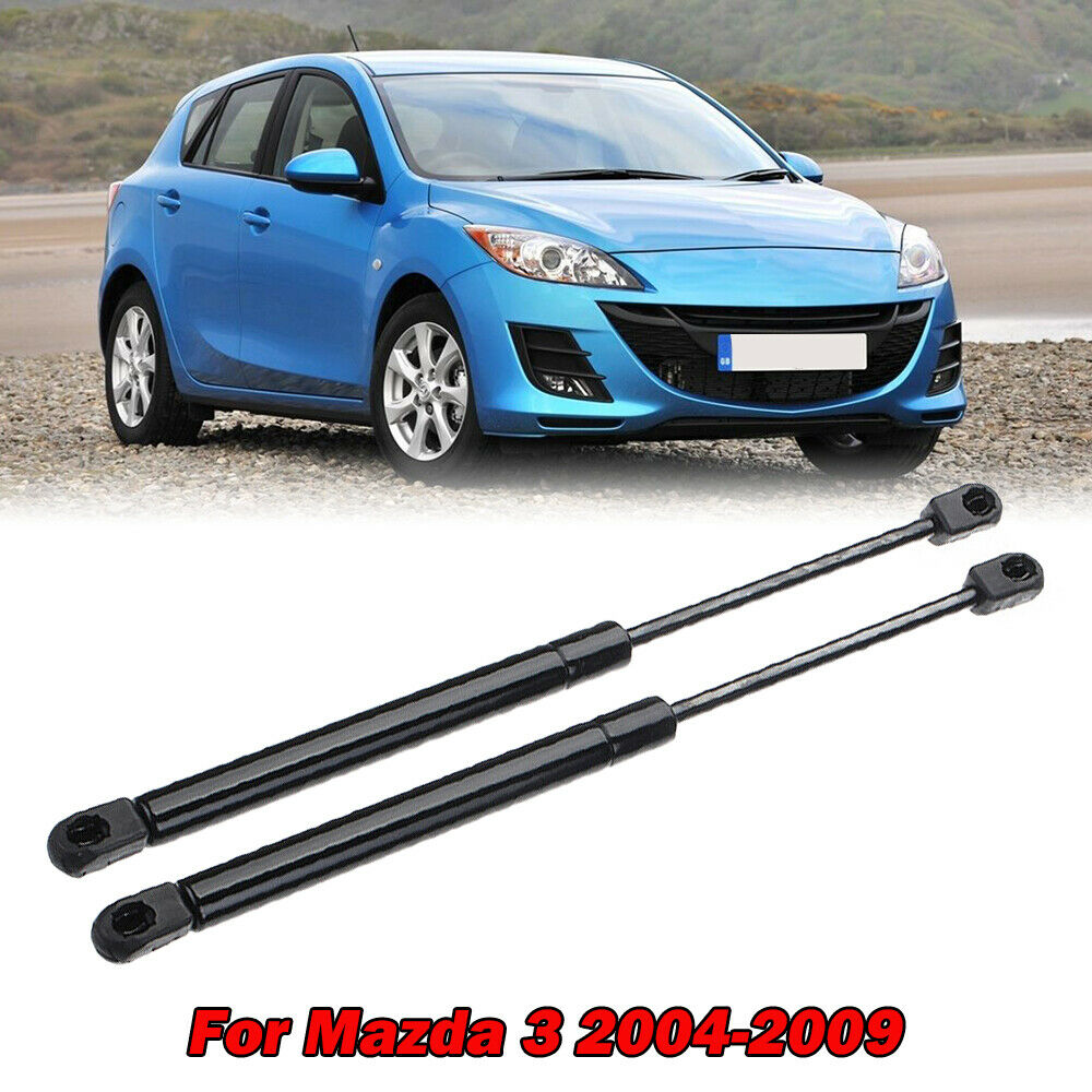 2x Rear Trunk Lift Supports Struts Shocks Springs For Mazda 3 2004-09 W/ Spoiler