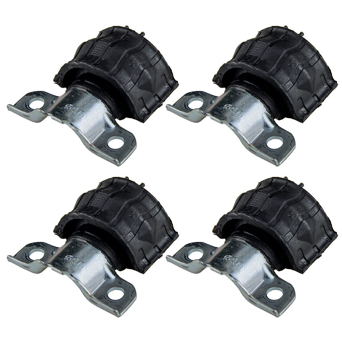 4pcs Front Suspension Sway Stabilizer Bar Bushing Fit For Benz W164 ML X164 GL