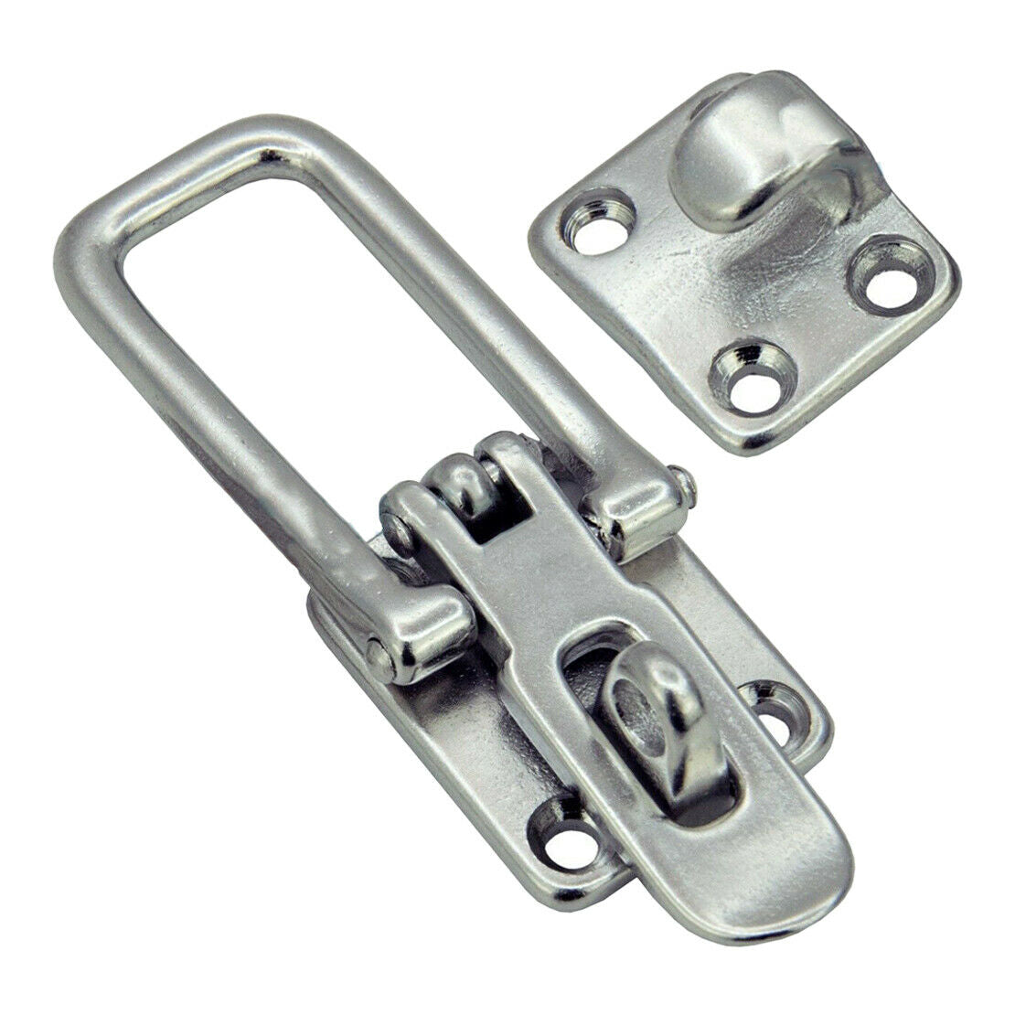 Steel Boat Deck Anti-Rattle Latch Fastener Marine Locker Hatch Clamp Acc