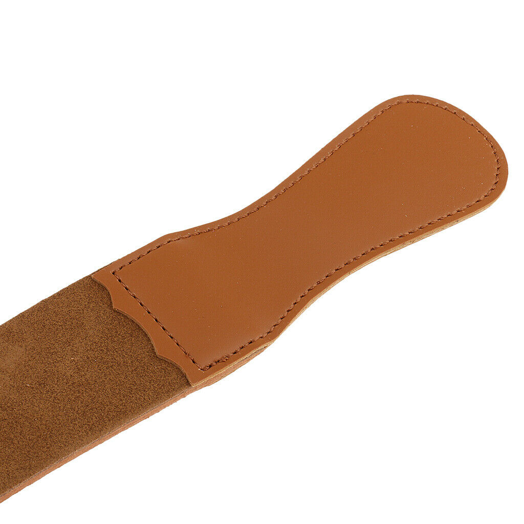 Professional Durable Men Barber Strop Straight Razor Sharpening Shaving Belt