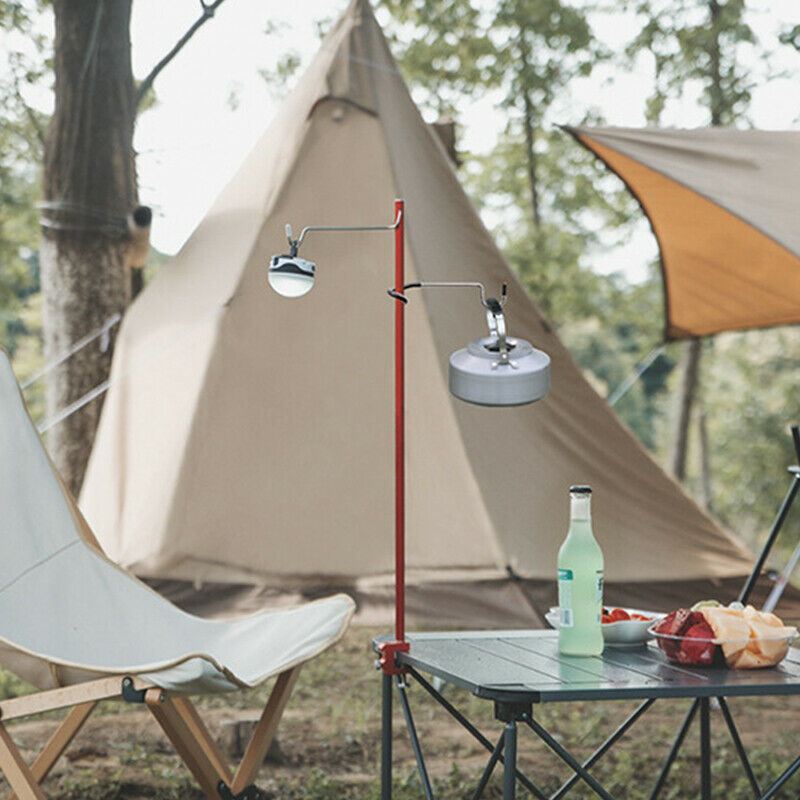Pole Post Lamp Holder Hook Equipment Hunting Lantern Hanger Camping Acces.l8