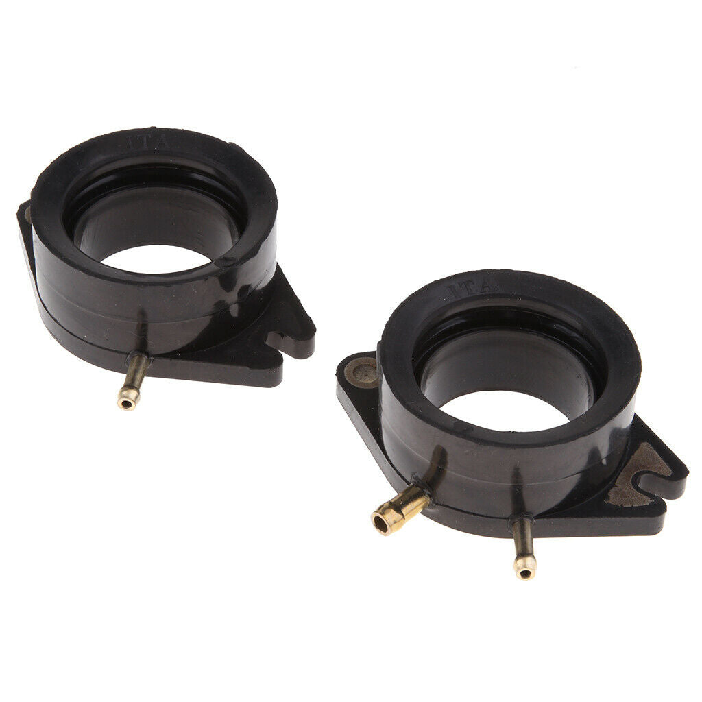 2 Pieces Carburetor Interface Adapter for Yamaha XV700 XV750 XV920 XV1100