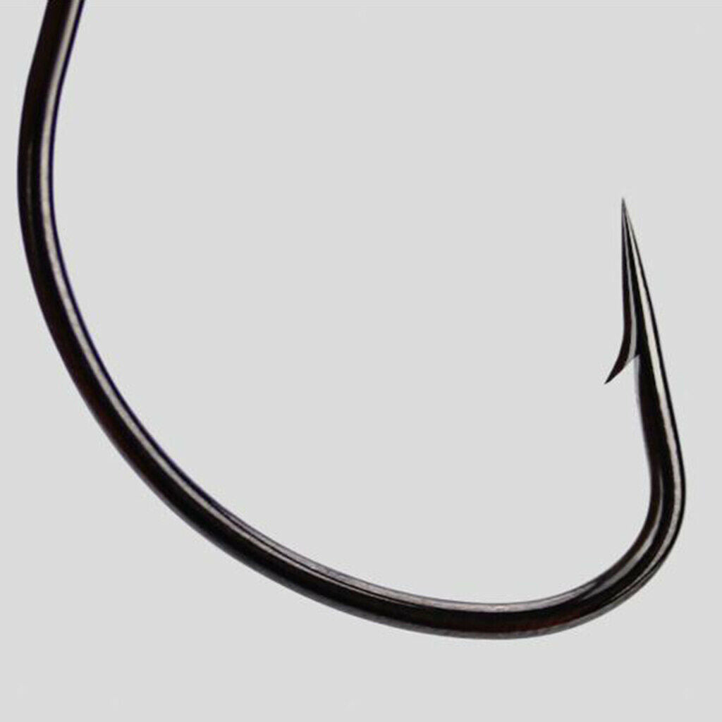50pcs/box Fishing Hooks Set Circle Fishing Hooks Saltwater Fishing Tackle Set