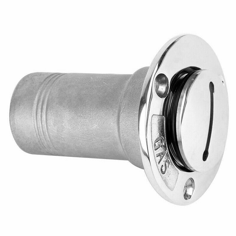Marine Boat Deck Fuel Filler with Key Cap 38mm 1.5 in 316 Stainless Steel BoatU7