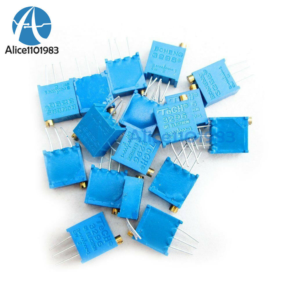 10PCS 3296W-204 3296 W 200K ohm Trim Pot Trimmer Potentiometer 3296W  204