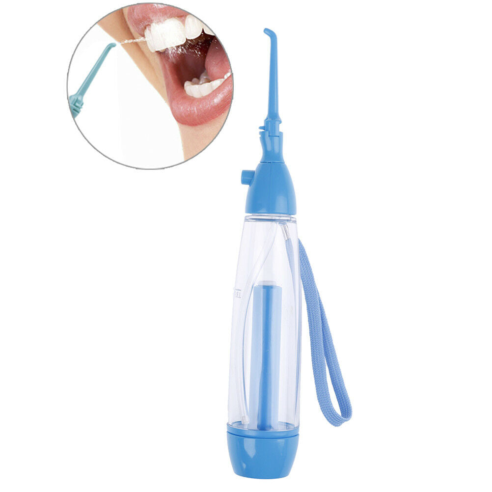 Blue Portable Cordless Dental Oral Irrigator Water Jet Flosser Floss Teeth Cl SJ