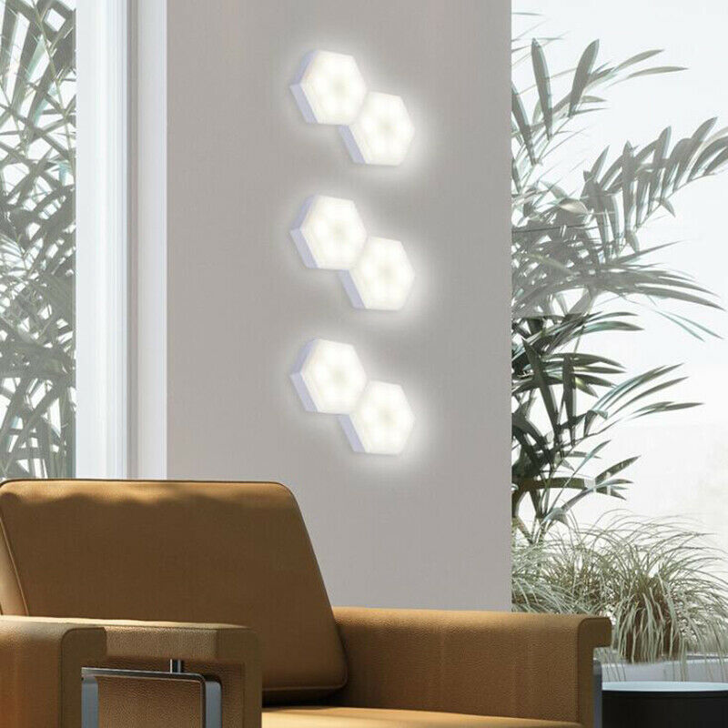 DIY Quantum Touch Sensitive Sensor Night Light Hexagonal LED Decorative L.l8