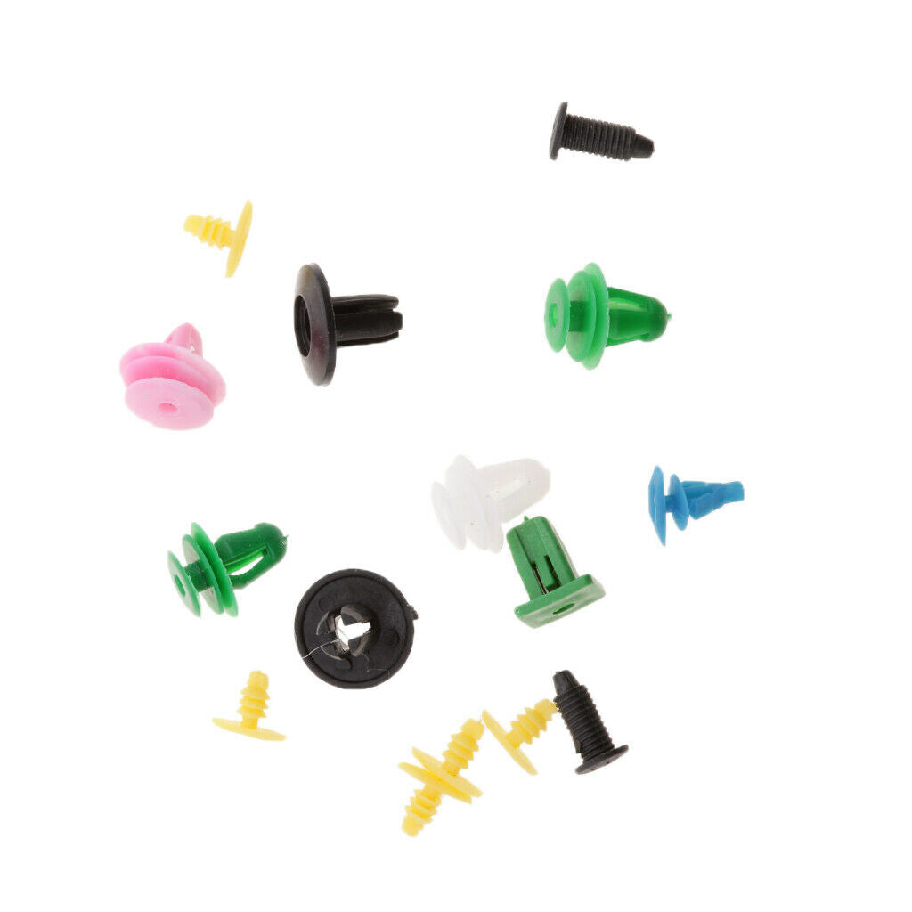500 Clips+ Fastener Removal Car Body Retainer Push Rivet Trim Moulding Fasteners