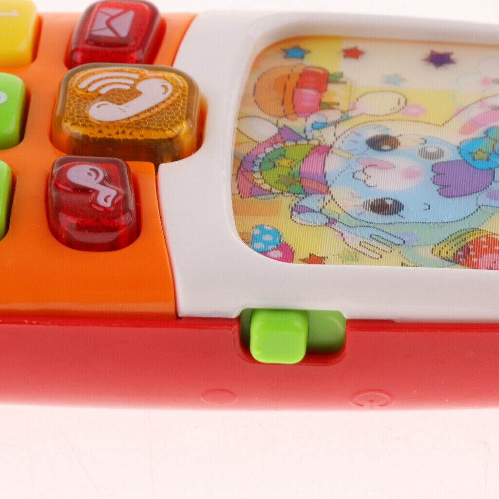 Baby Play Phone Toys with Lights, Music - Early Educational Learning Toys for