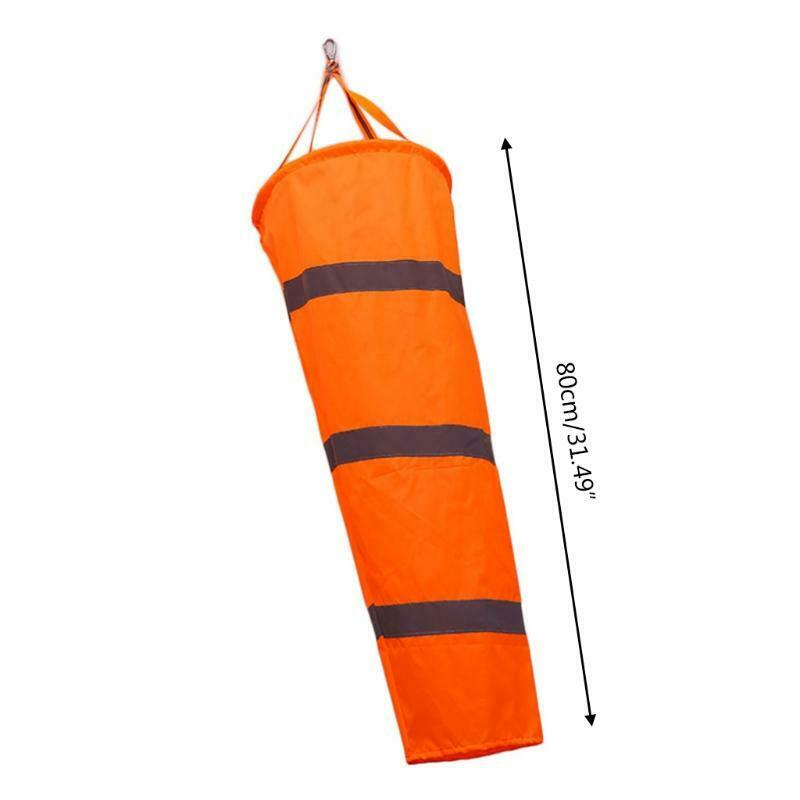 Home Garden Aviation Windsock Bag Rip-stop Luminous Weather Wind Direction