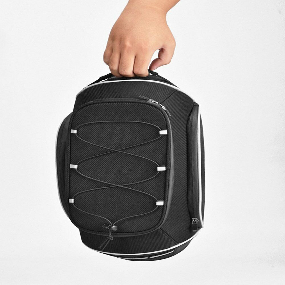Bike Rack Bag Waterproof Cycling Rear Seat Bag Bike Pack Carrier Bag Pannier FS
