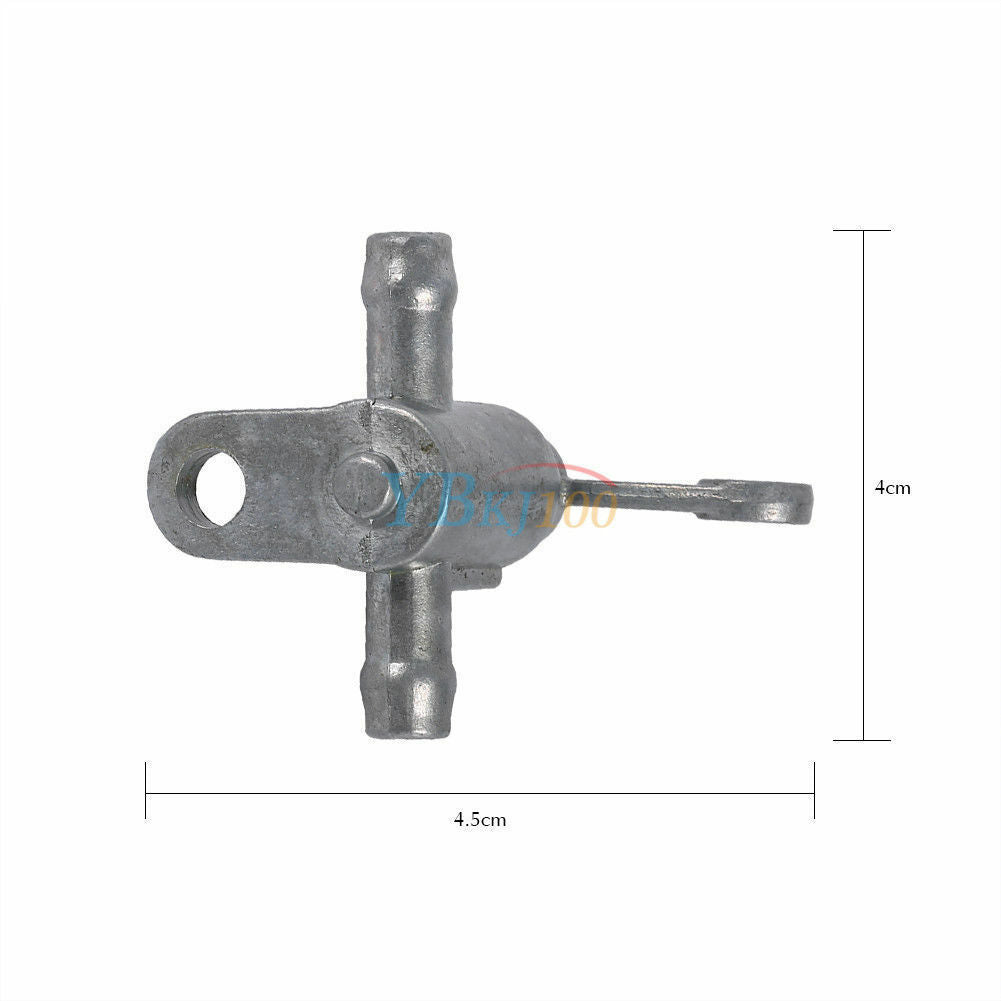 Inline Fuel Tank Tap On/Off Petcock Switch Motorcycle Dirt Bike ATV 8mm L99