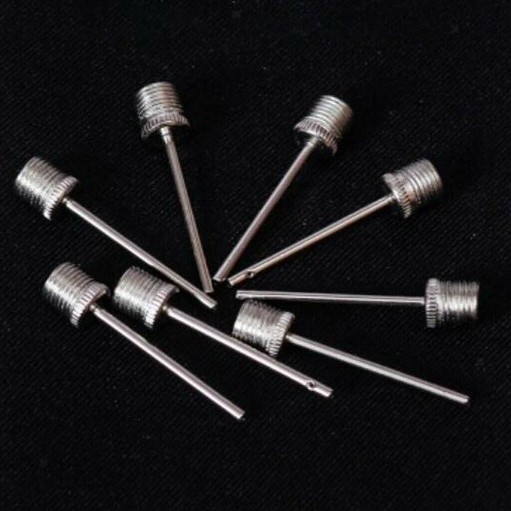 30x Sports Ball Pump Needle Adapter Basketball Soccer Inflation Needles Pin
