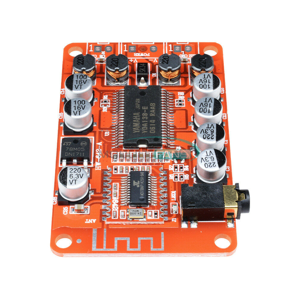 Digital Yamaha Class D Dual-Channel Bluetooth Amplifier Stereo Board YMA138-D