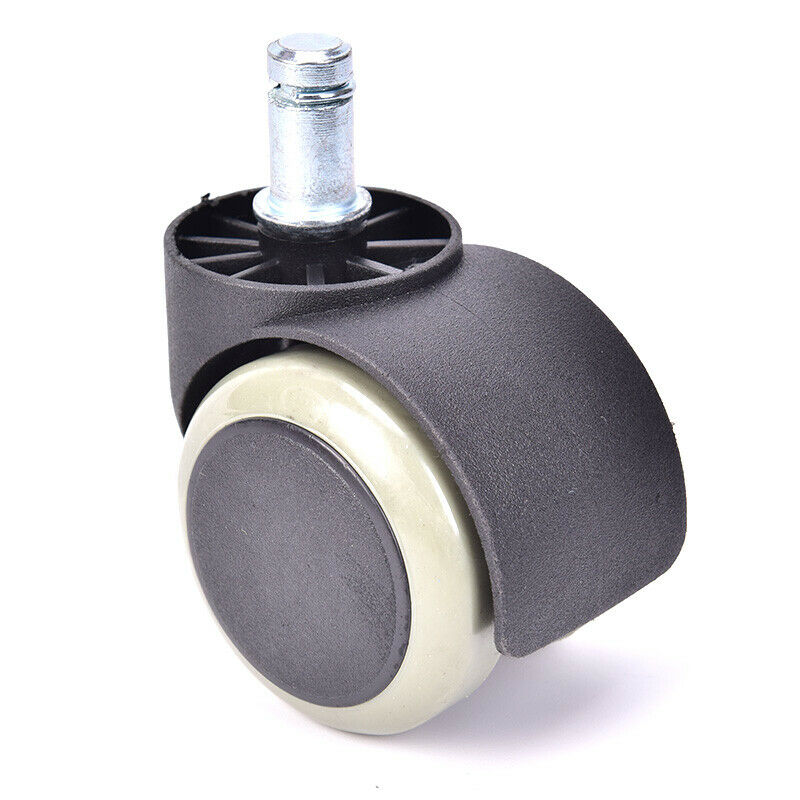 Soft PU Casters Wheels For Office Chair Hardwood Heavy Duty Replacement SeYY1