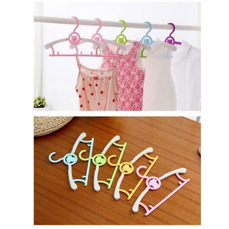 20pcs Kids Hangers Retractable Children's Bar Hangers for Coat Trouser Skirt