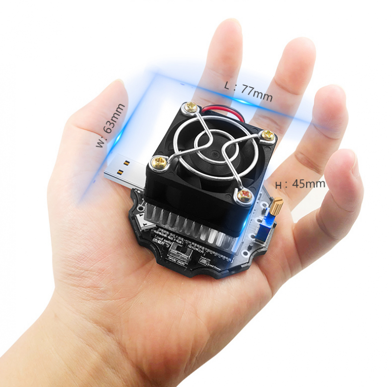 Ud18L-B 65W Adjustable Dc Voltmeter Ammeter Constant Current Electronic Load