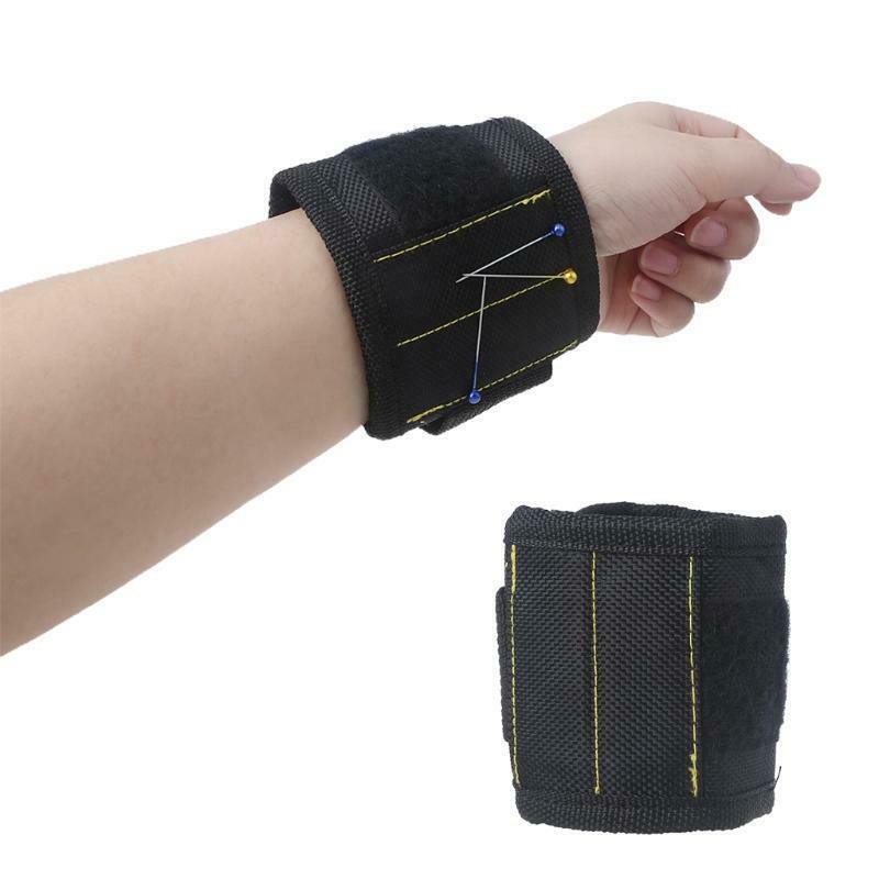 Magnetic Children Wristband with 4 Round Magnets Suitable for Children Wrist