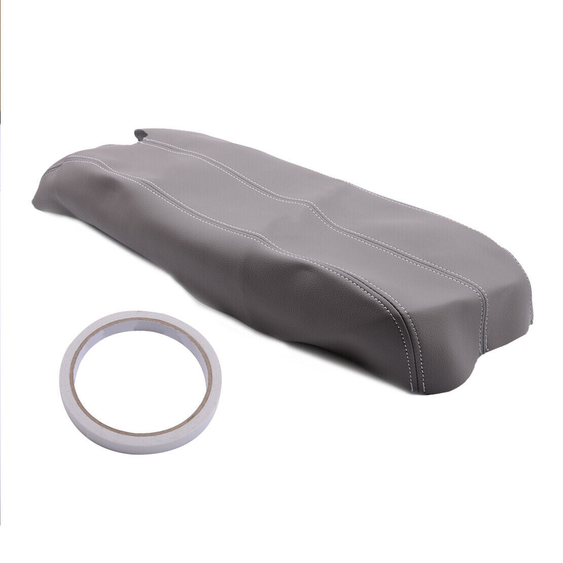 Fit for Acura RDX Car Leather Center Console Lid Armrest Cover Grey Waterproof