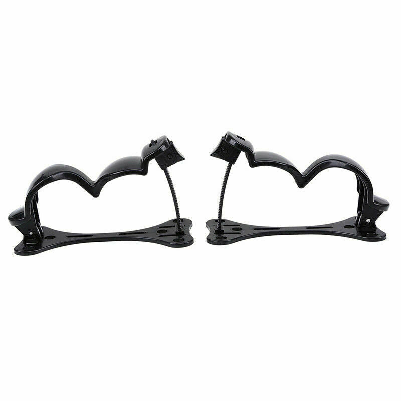 2x Black Umbrella Hook Multi Holder Hanger Car Truck Seat Clip Fastener Rack