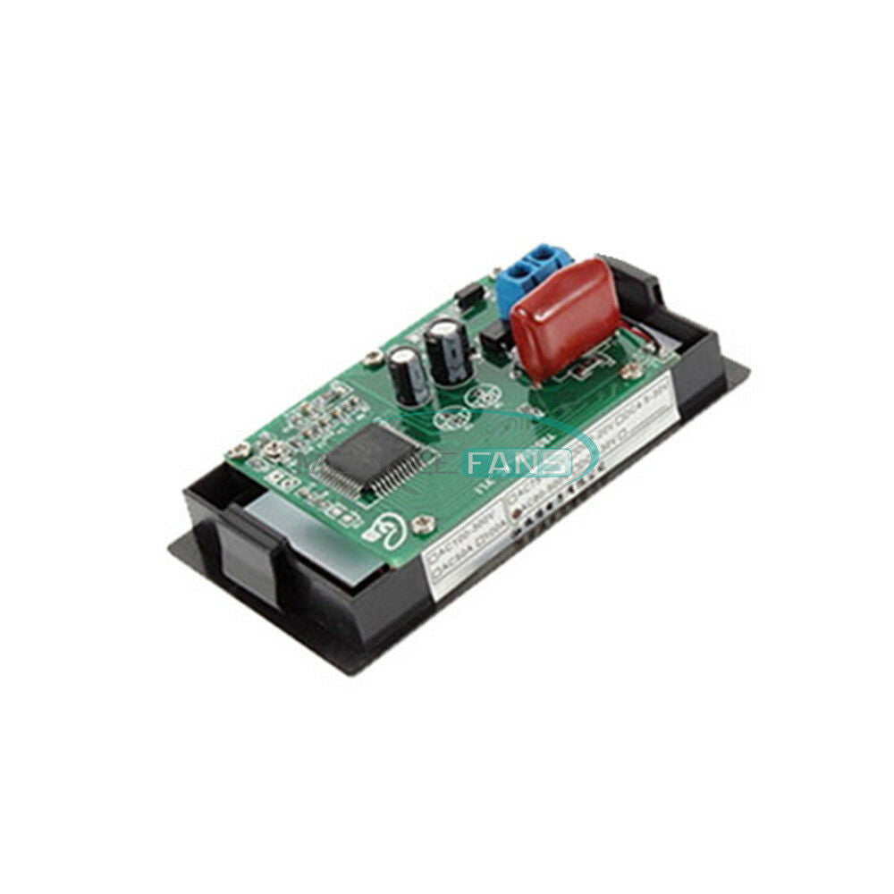 Digital Voltmeter Panel 2-wire AC 80-500V LCD Digital Alternating Voltage Meter