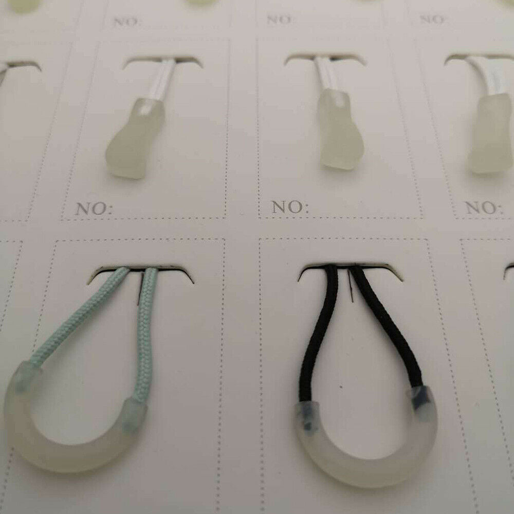 25X 3# Zipper Slider Head Pull Glow in the Dark Replacement Repair Garment Bag