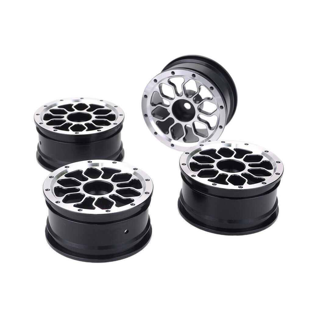 4pcs 1.9in Aluminum Alloy Wheel Rim 1/10 RC Crawler for Sakura Axial SCX10