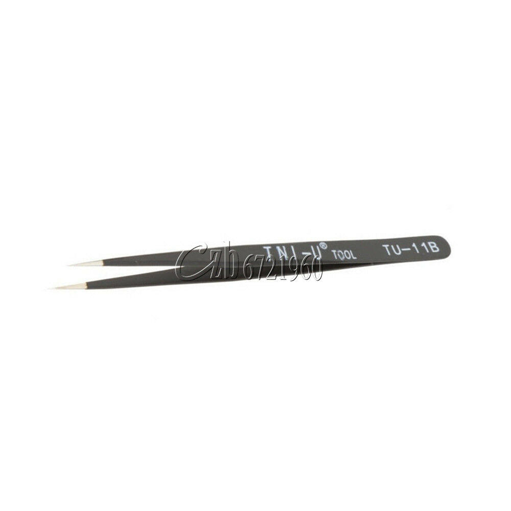 Anti-static TU-11B Tweezer Non-magnetic Straight Tip Tweezer