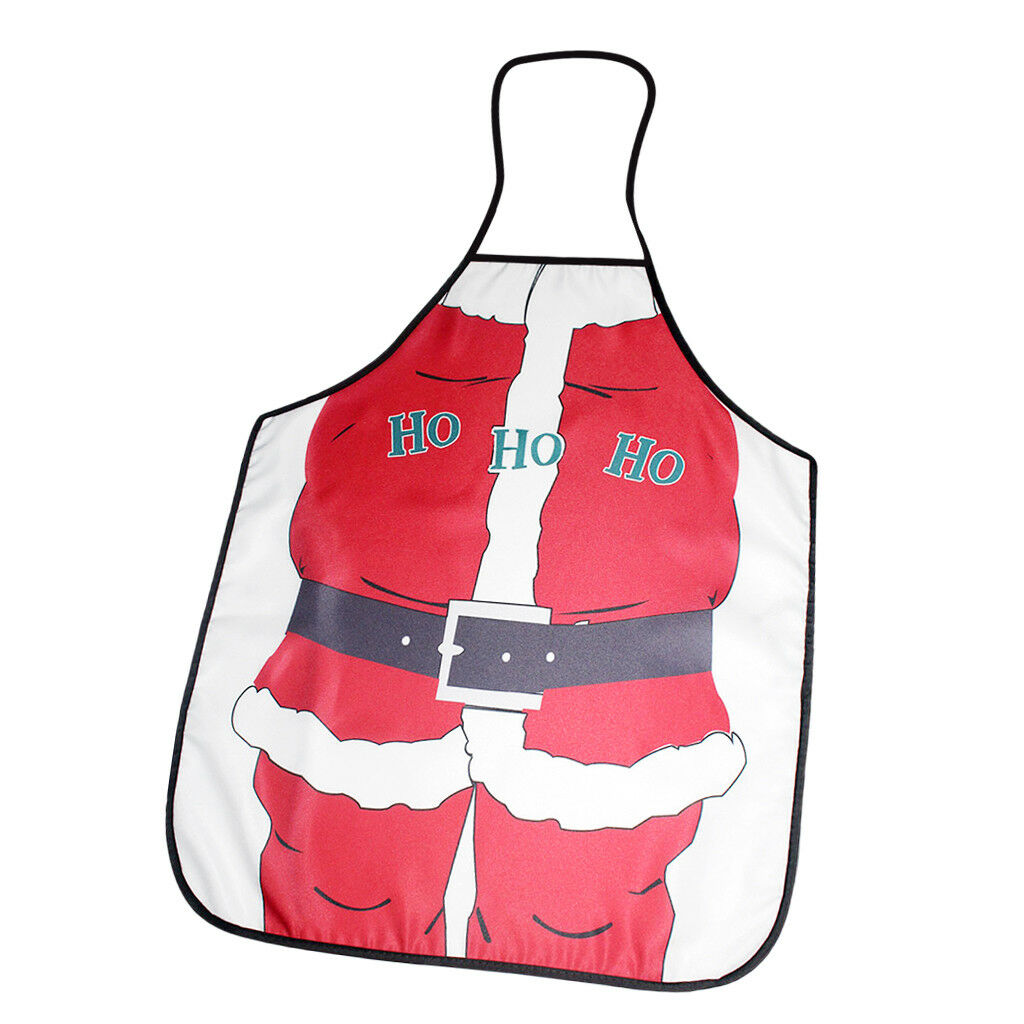 Sexy Funny Household Novelty Apron Father Christmas Kitchen Chef Aprons