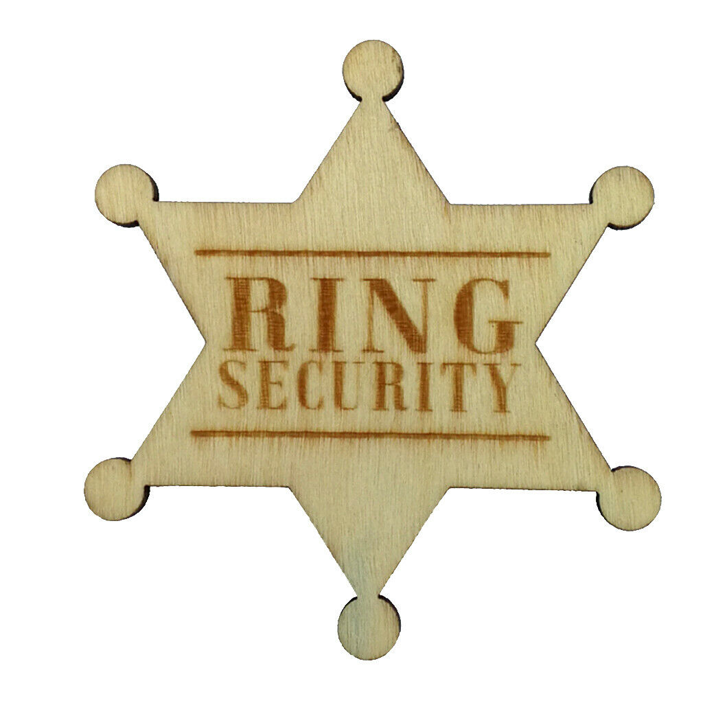 Breastpin  Safety Badge for Wedding Bearer Gift