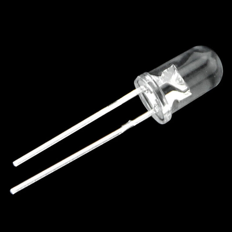 50PCS 5mm Red Round High Power Super Bright Water Clear LED Leds Lamp Bulb