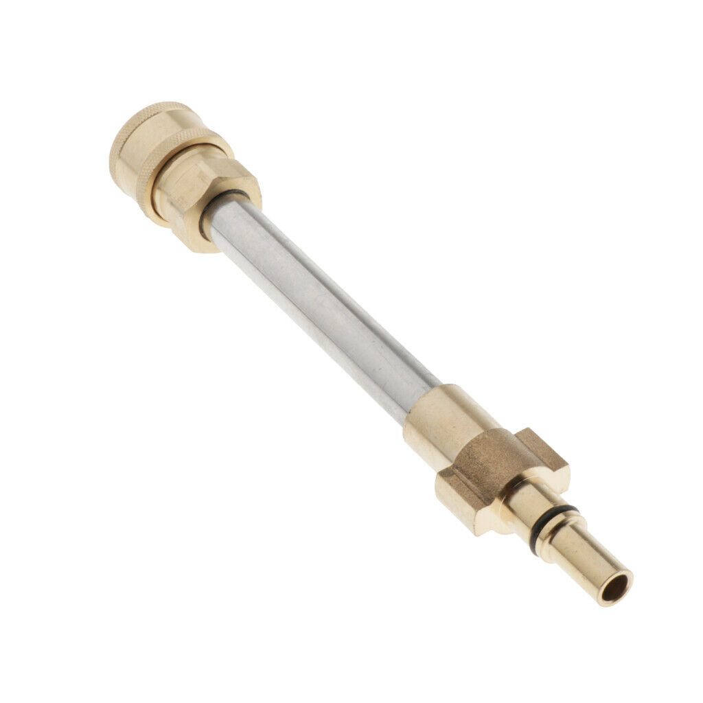 1pc Pressure Washer Adapter 1/4in Quick Connector Car Wash Converter Adapter PA7