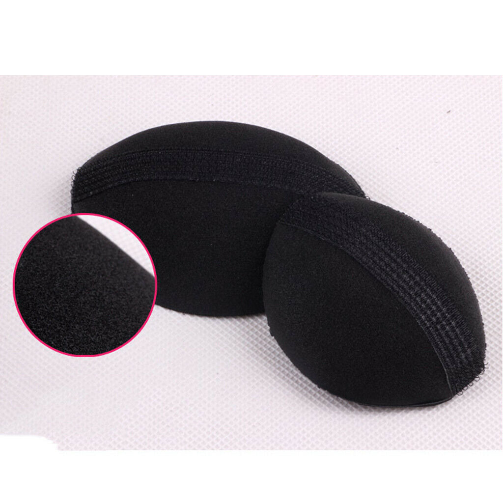 2 Pack Volume Bouffant Beehive Shaper Bump Foam Hair Styling Clip Stick Comb