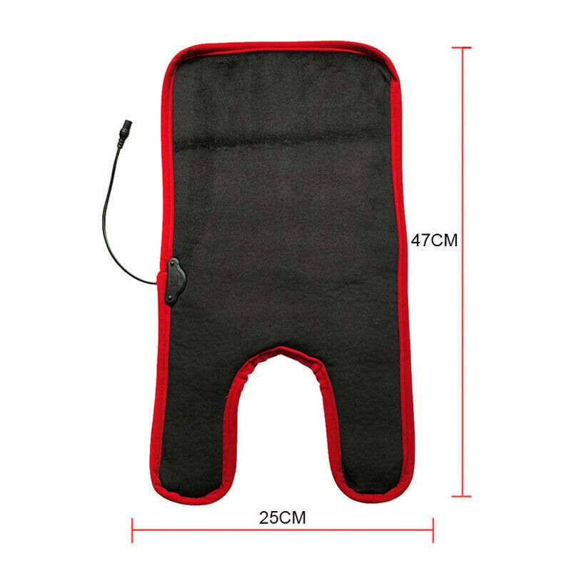 12V/24V Car Timing Heating Plush Cushion Heated Warmer Pad Temperature Control