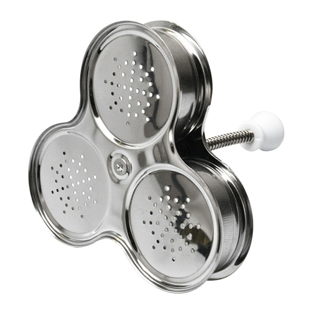 Kitchen Cookware Stainless Steel Egg Poaching Tray Poach Cup  Mould