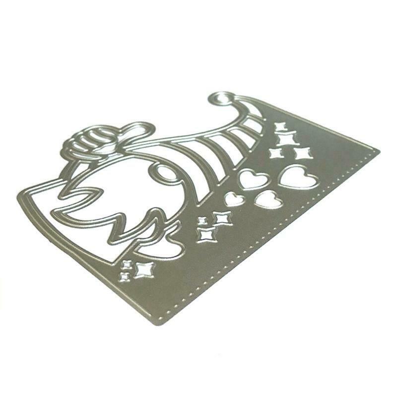DIY Crafts Card Making Embossing Stencil for Gnomish Greeting Album Paper Card