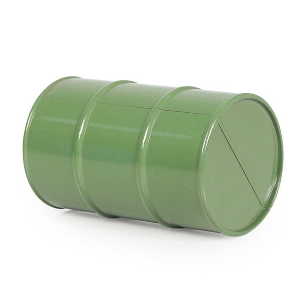 2x RC Car Oil Drum for Axial SCX10 90046 CC01 Crawler DIY Replacement Parts