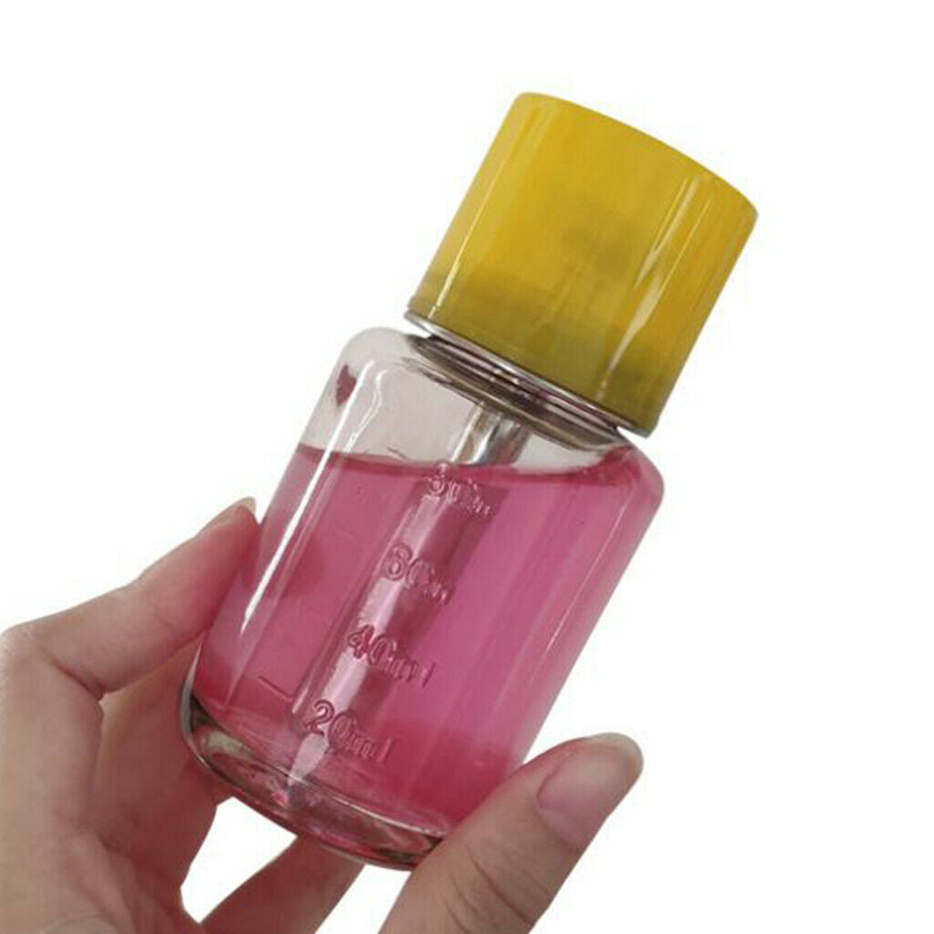 Empty Press Pump Dispenser Bottle Container for Nail Polish Makeup Remover