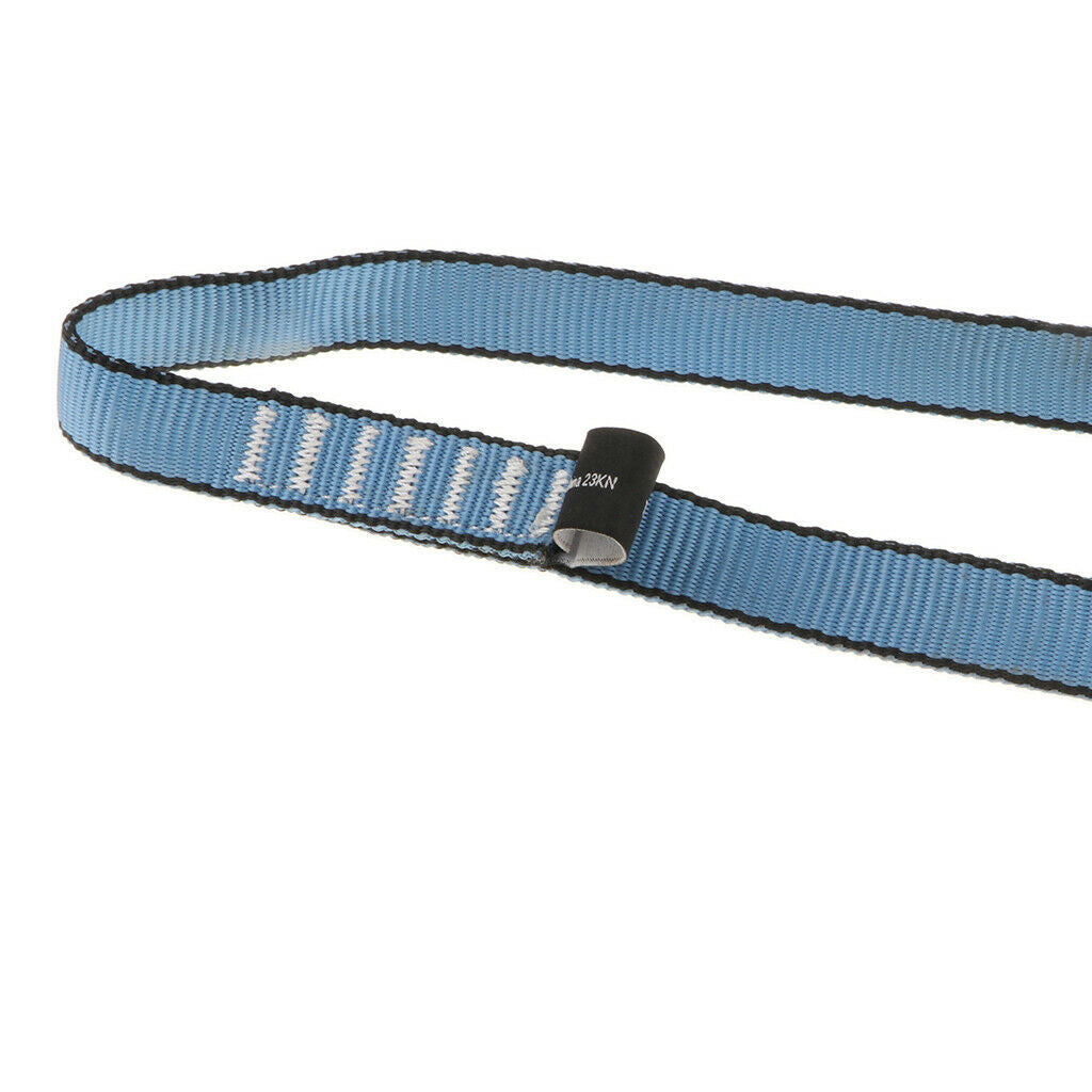 80cm Climbing Mountaineering Sling Webbing Strap Cord Lanyard Caving Roofing