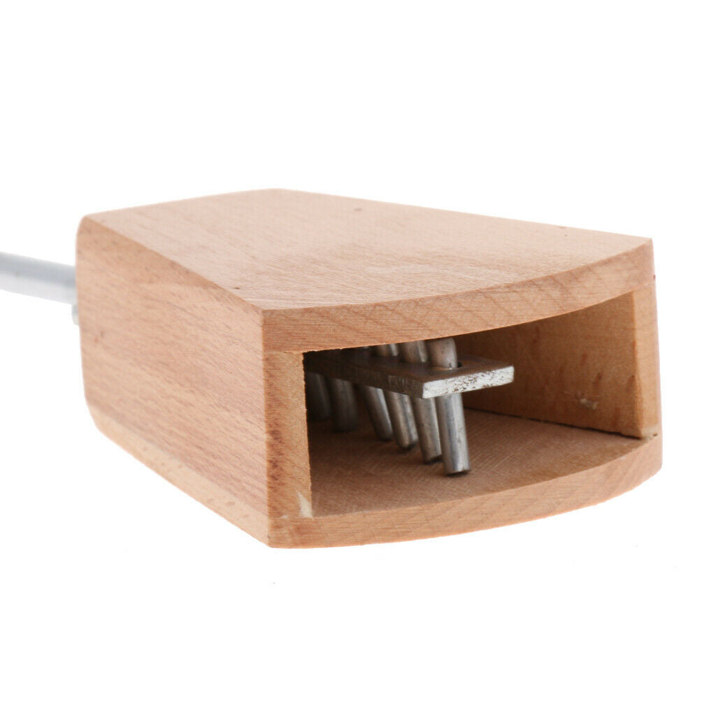 1pc Wooden Clapper Percussion Instrument for Kids Musical Educational Toys