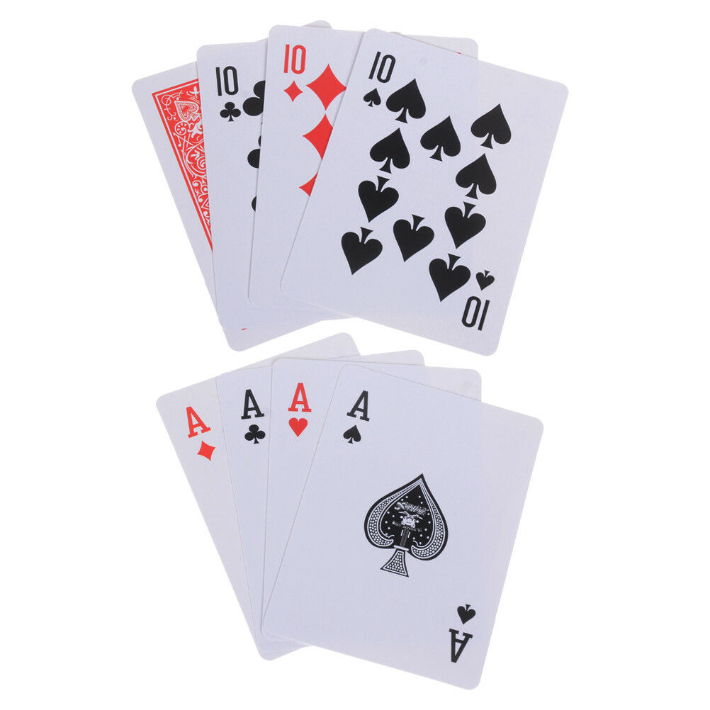 4 Cards Transformer magic tricks 10 to A card magic props 10 change magic.l8