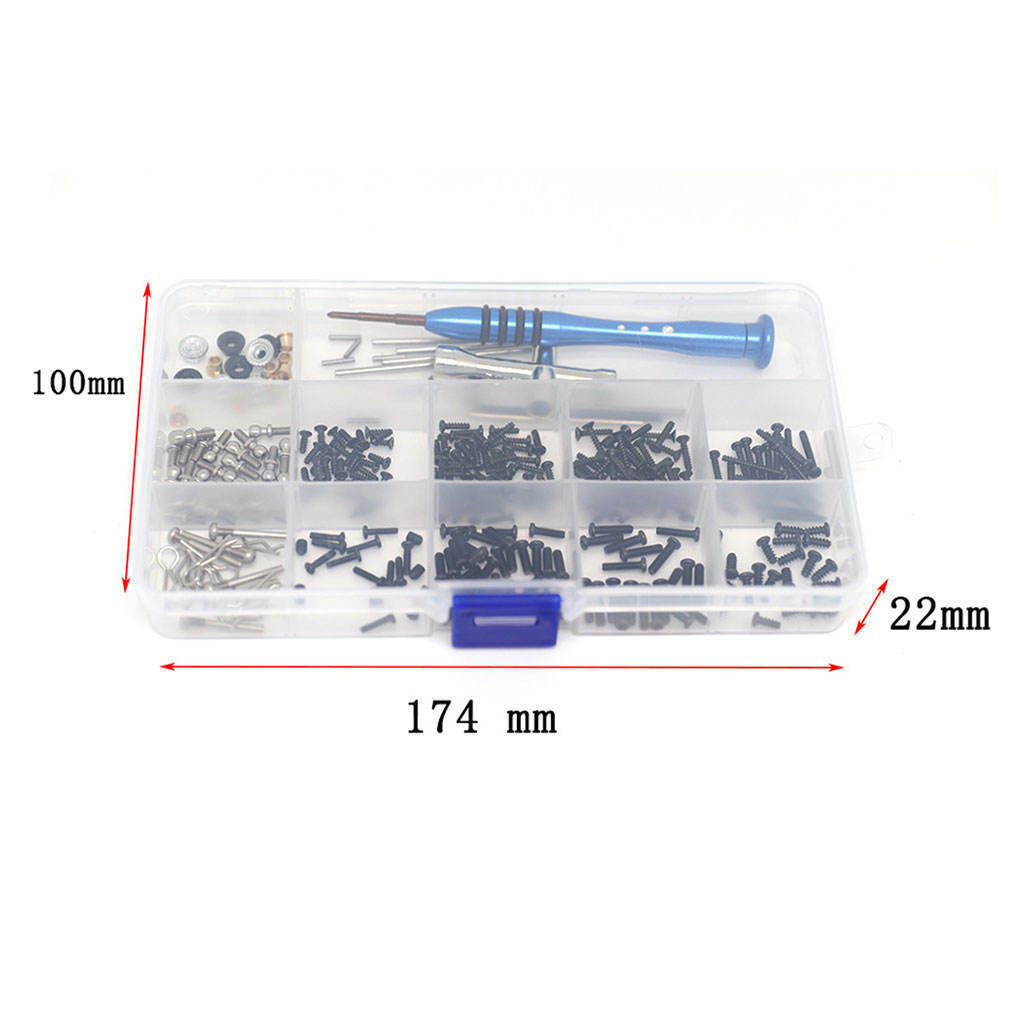 Screws Box Set Upgrade for Wltoys 1:18 A949 A959 A969 A979 K929 Accessories