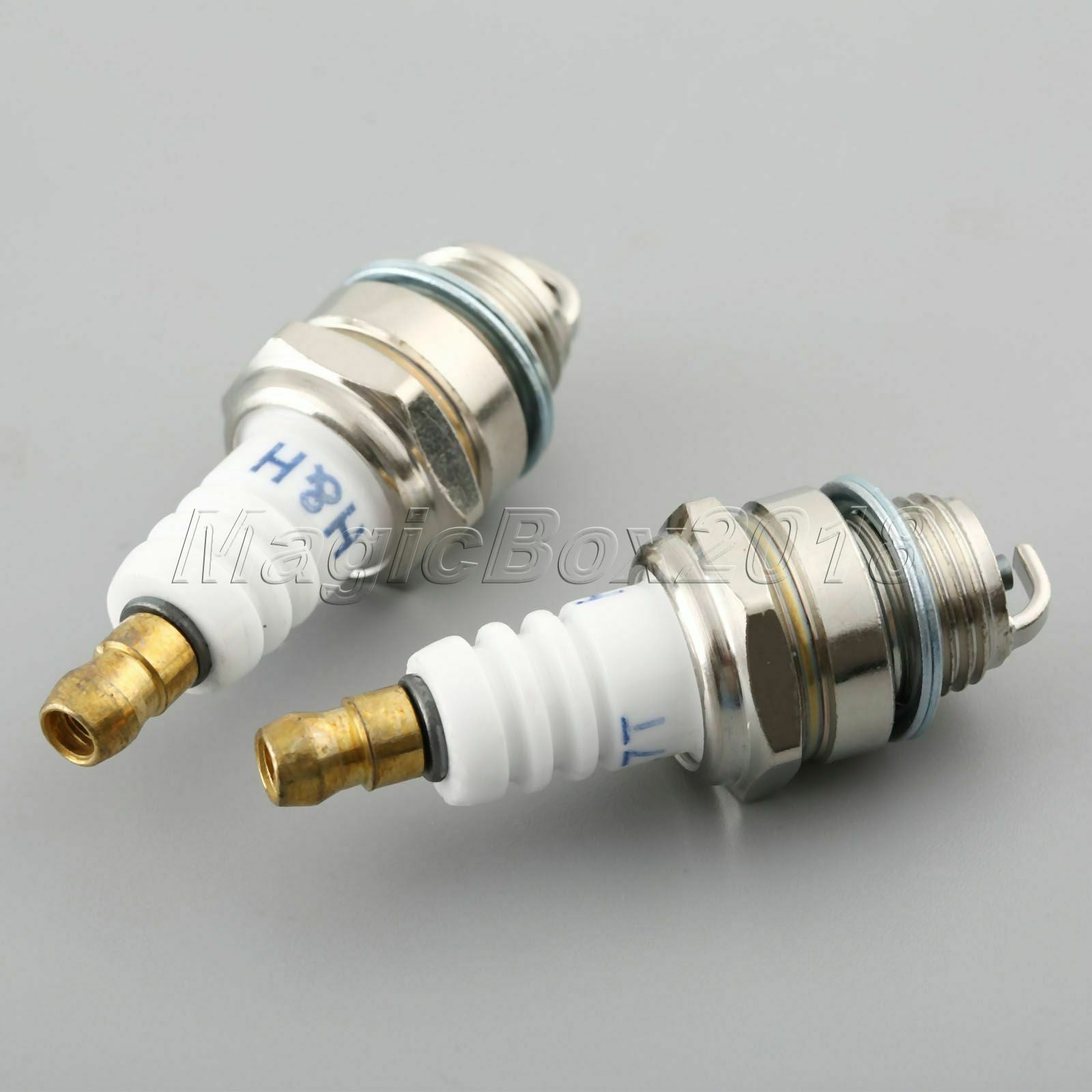 2x Grass Trimmer L7T Spark Plug 2 Stroke Brush Cutter Strimmer Parts Replacement