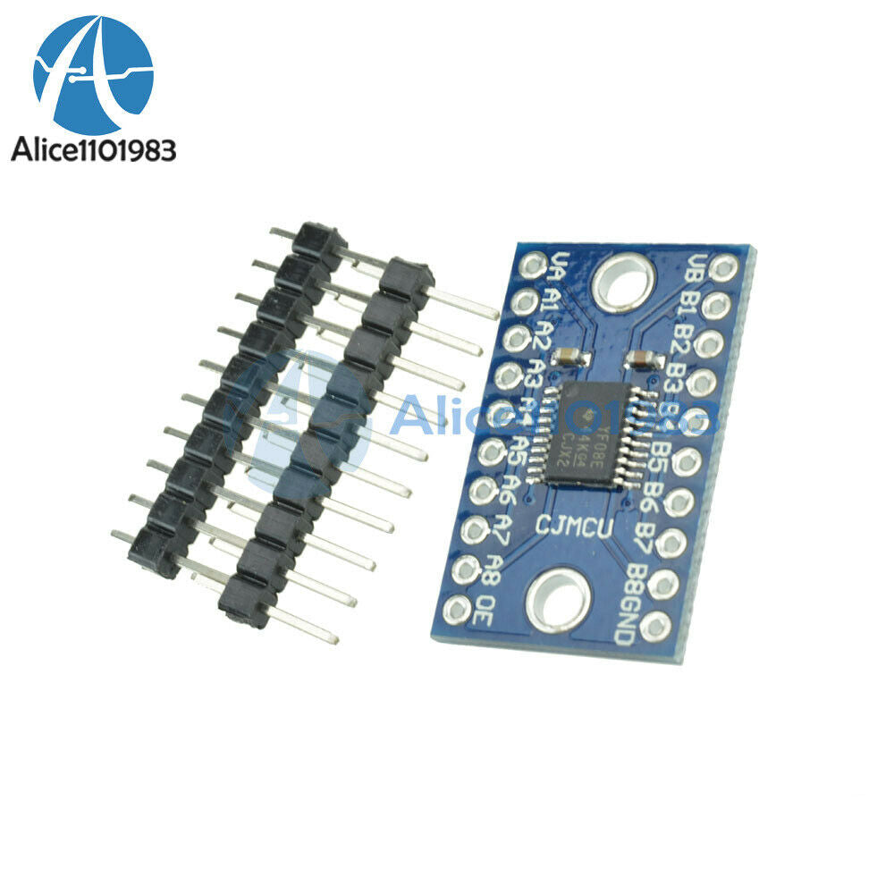 8-Channel Logic Level Bi-directional Converter Module TXS0108E TXB0108 Arduino