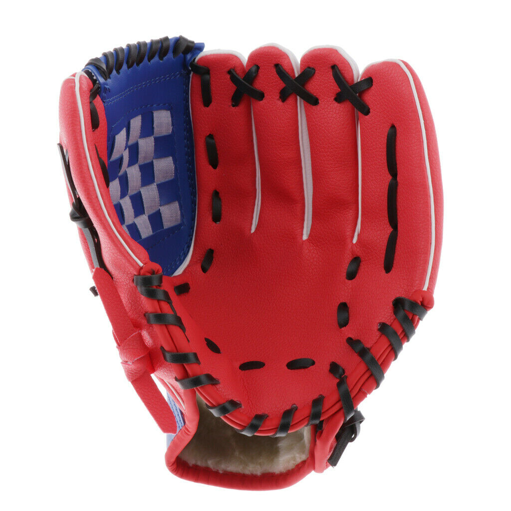 2X Left Handed Baseball Teeball Glove Mittens for Kids Youth Adults 10.5 inch