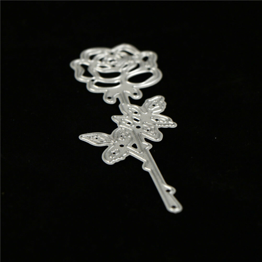 Rose flower Metal Cutting Dies Stencil for DIY Scrapbooking Album Cards Ma.l8