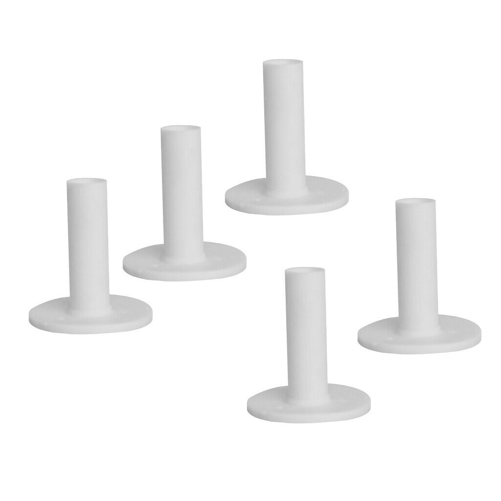 Set of 5 Golf Tee Holder Rubber 57mm Tees Training Aids Markers Accessories