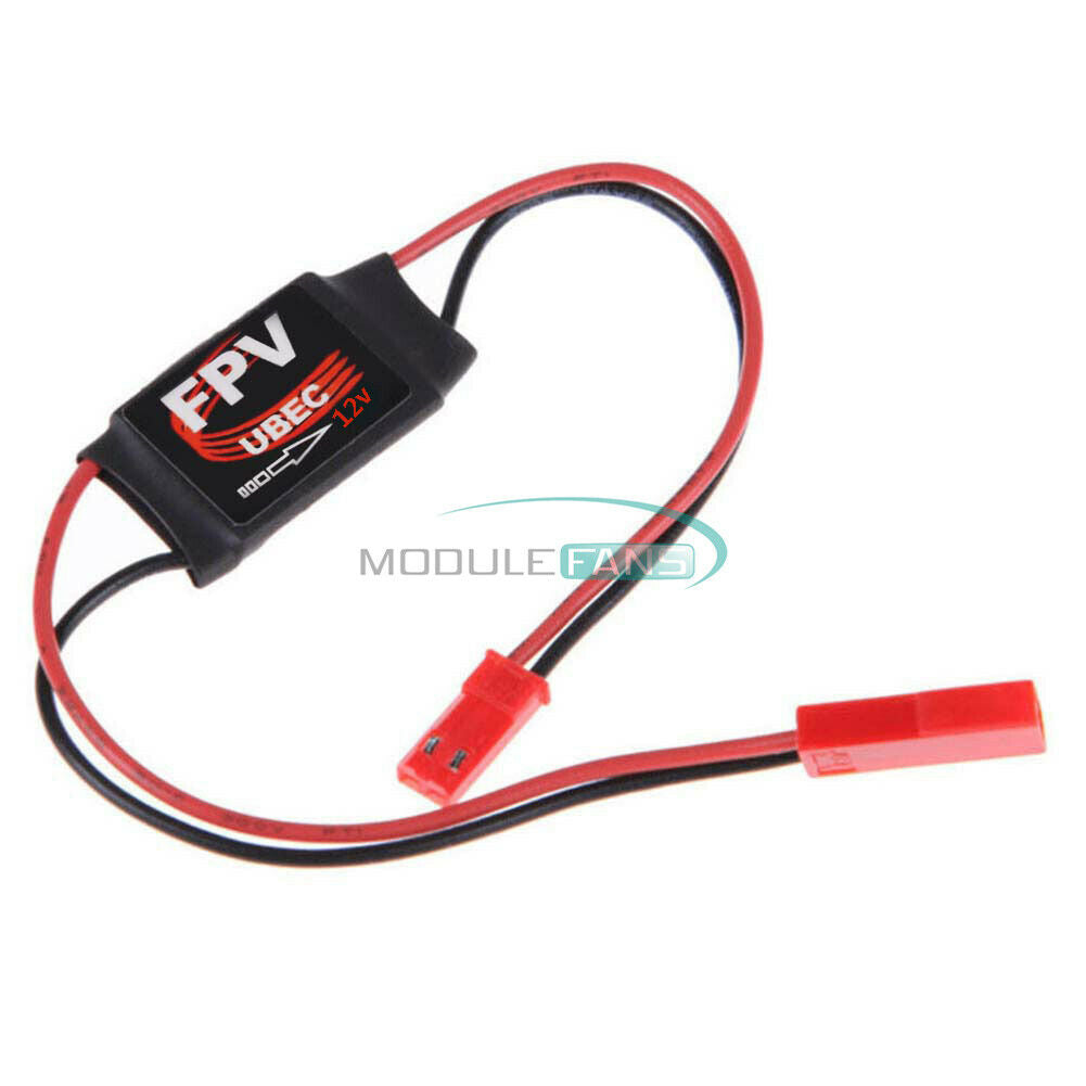 DC-DC 3A 12V Step Down Converter Module Mini UBEC FPV 4-6S Lipo For RC Air Plane