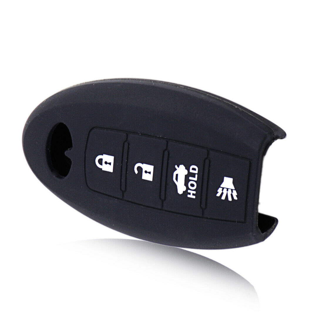 Silicone 4 Button Remote Key Fob Cover Case Fit for Infiniti EX35 FX50 G37 An